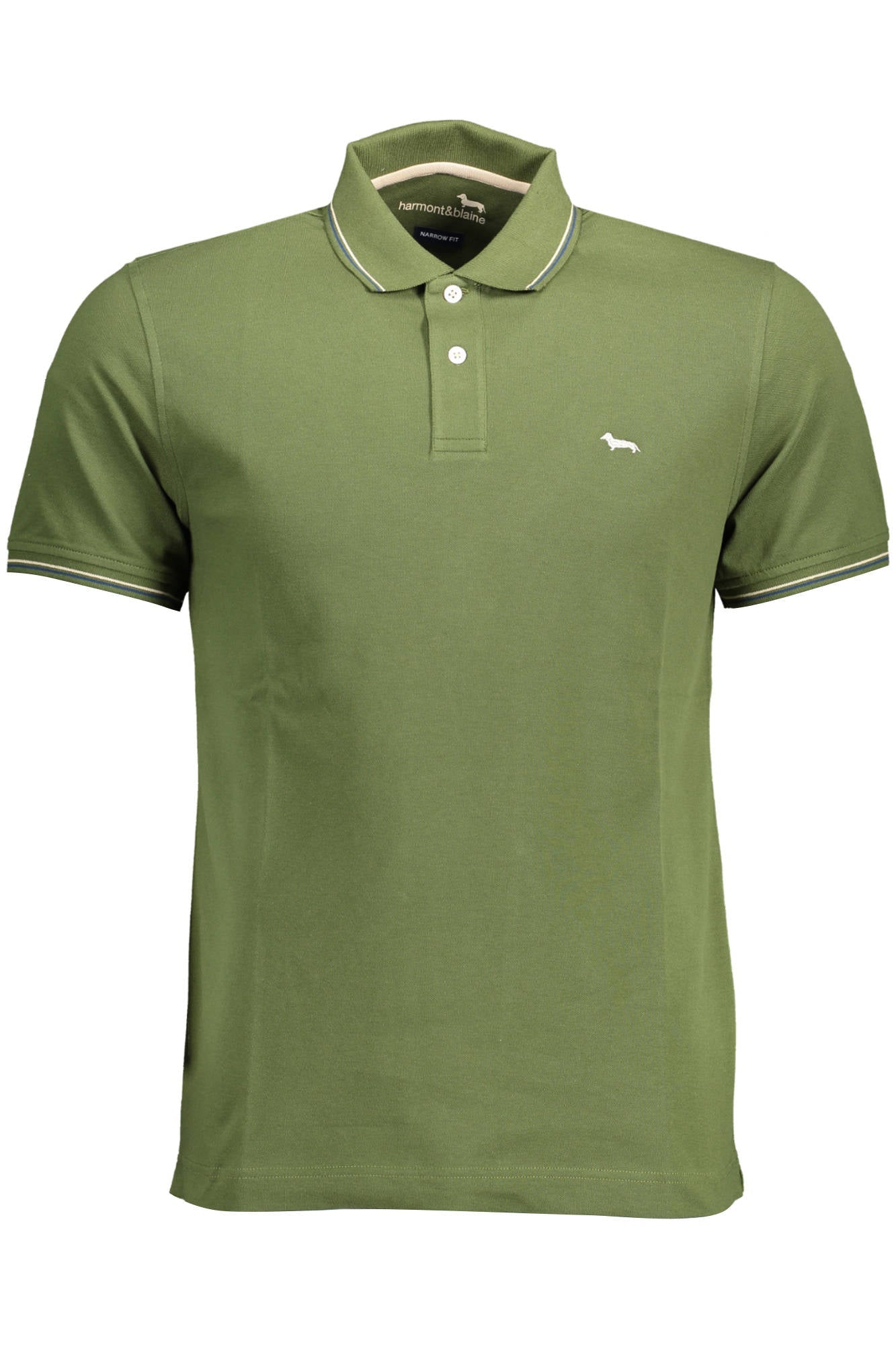 Harmont & Blaine Green Polo Shirt - Fizigo