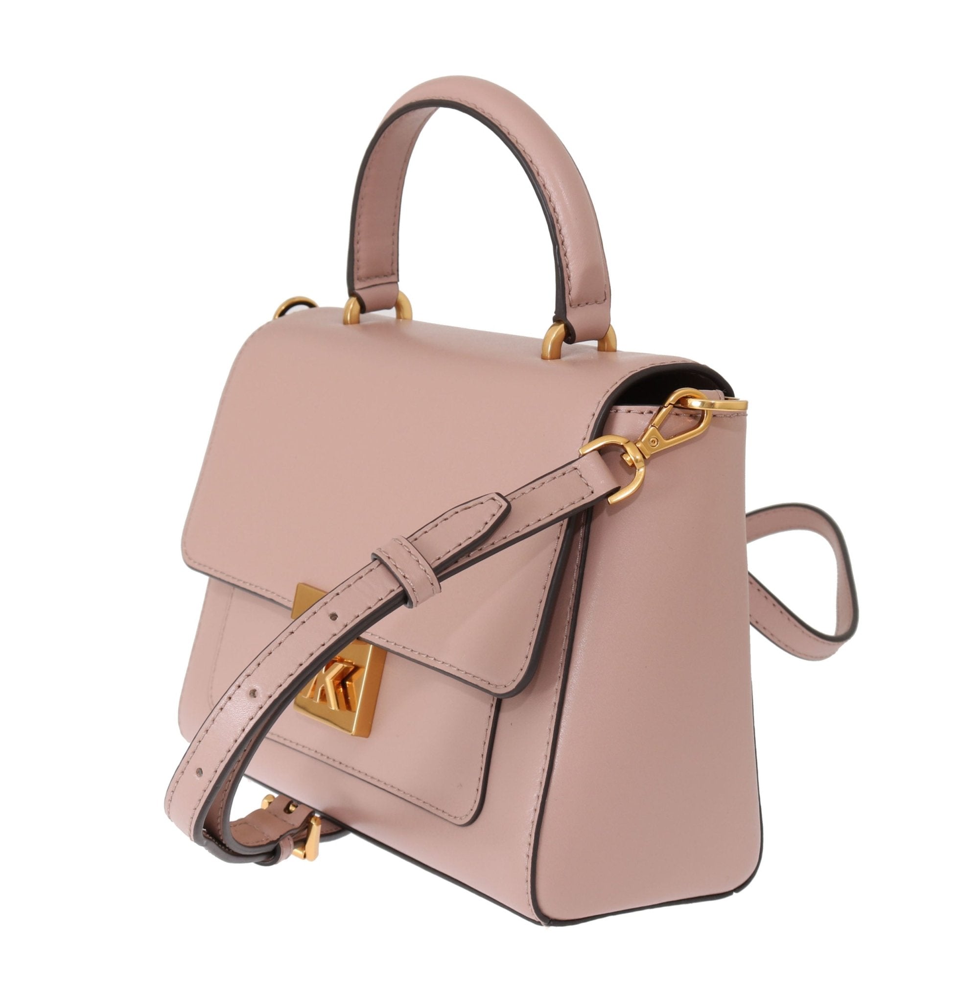 Michael Kors Pink MINDY Leather Shoulder Bag - Fizigo