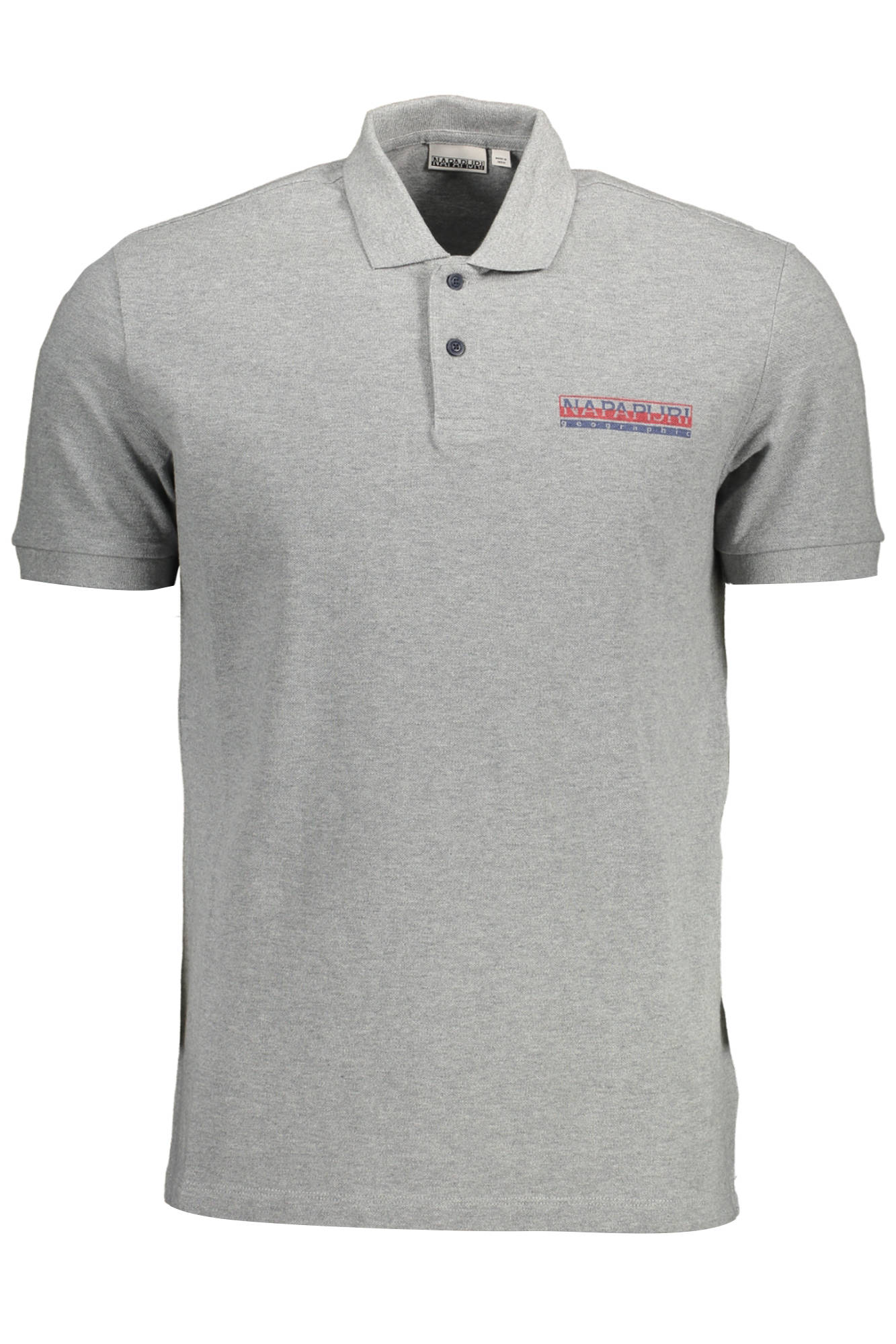 Napapijri Gray Polo Shirt - Fizigo