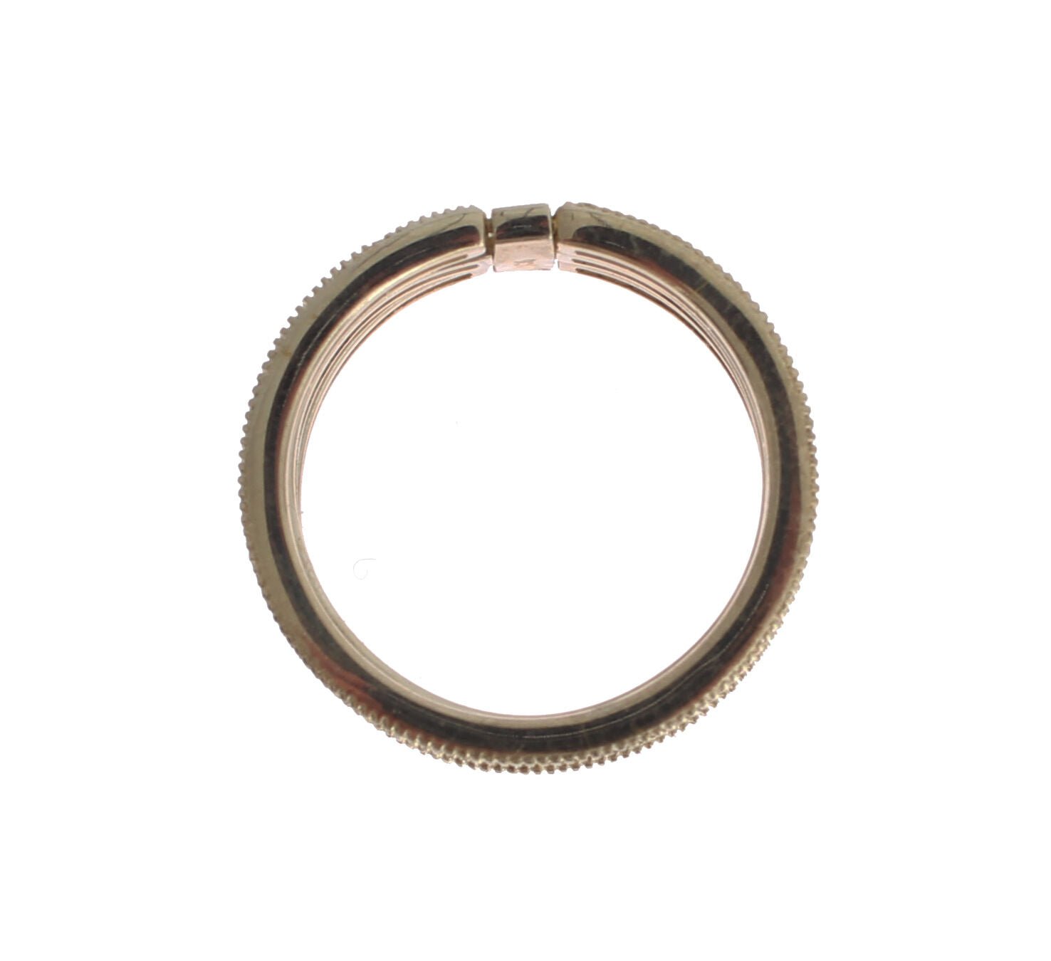 Nialaya Silver Womens Clear CZ 925 Sterling Ring - Fizigo