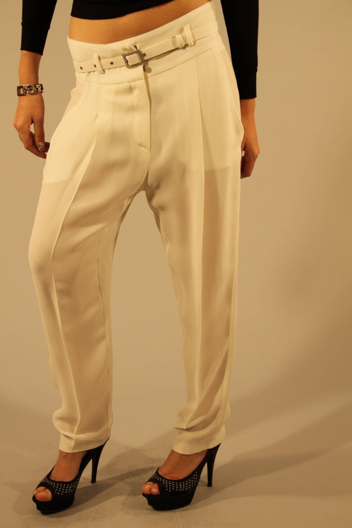 Patrizia Pepe White Jeans & Pant - Fizigo