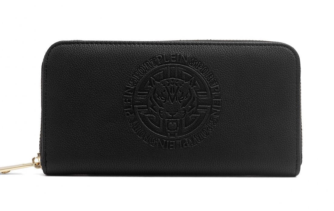 Plein Sport Black Polyester Wallet - Fizigo