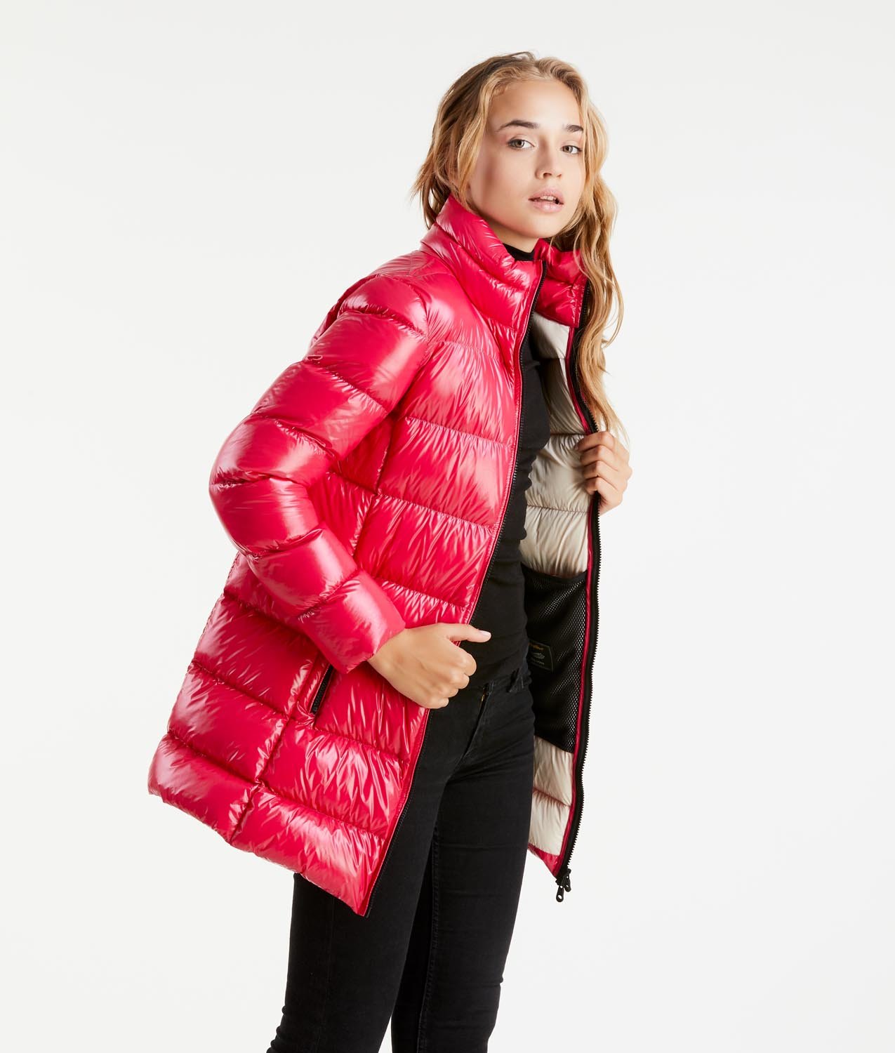 Refrigiwear Fuchsia Polyamide Jackets & Coat - Fizigo