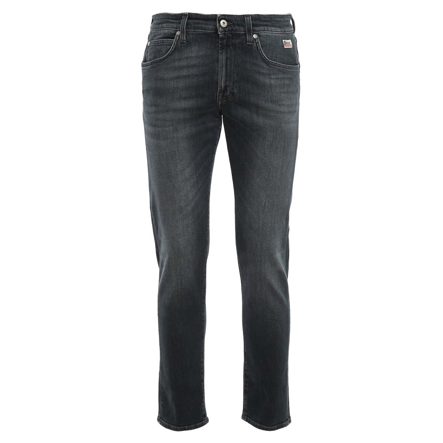 Roy Roger's Black Cotton Jeans & Pant - Fizigo