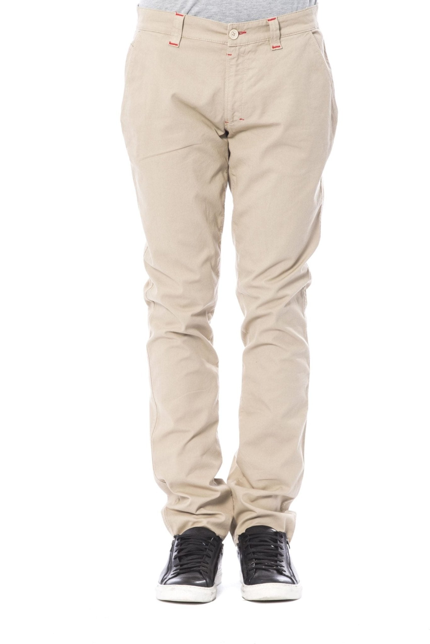 Verri Beige Cotton Jeans & Pant - Fizigo