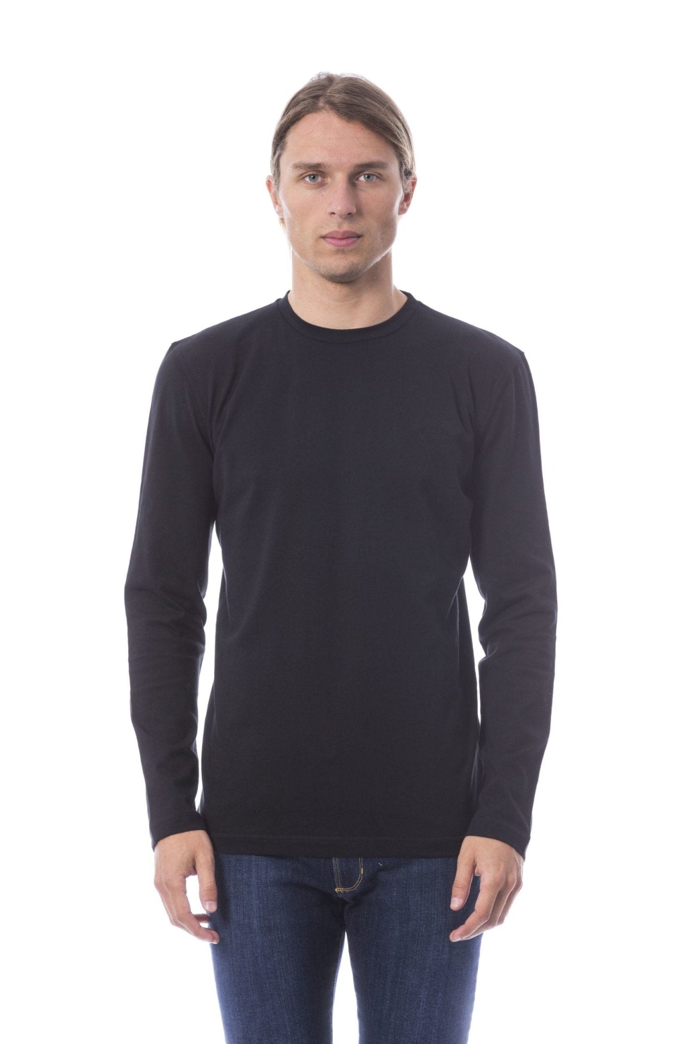 Verri Black Cotton T-Shirt - Fizigo